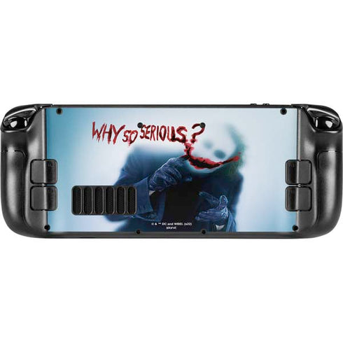 The Dark Knight Why So Serious Steam Deck Handheld Gaming Computer Skin